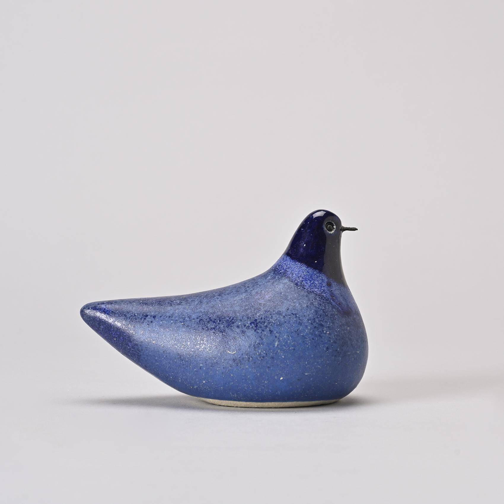 Set of two ceramic birds, Gérald Olivier, Switzerland circa 1970