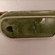 Plat de service fois gras tête canard duck serving dish vintage nöel christmas