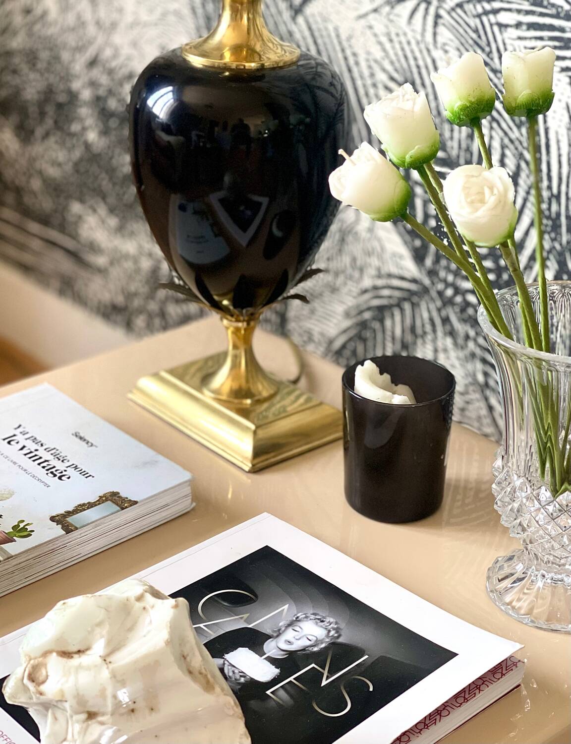 Lamp base Maison Le Dauphin 1980.