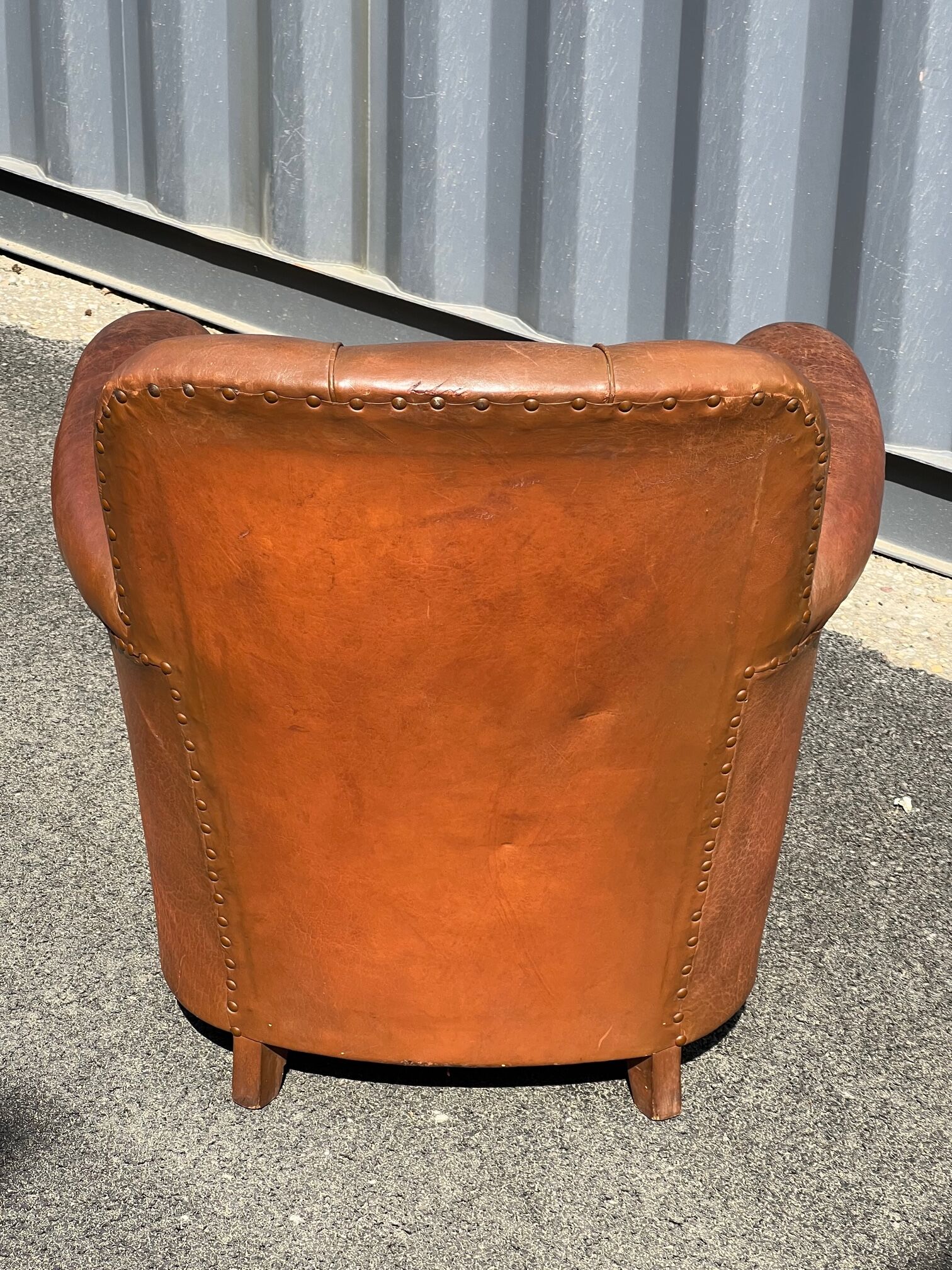Leather clubs pair from the 1950s