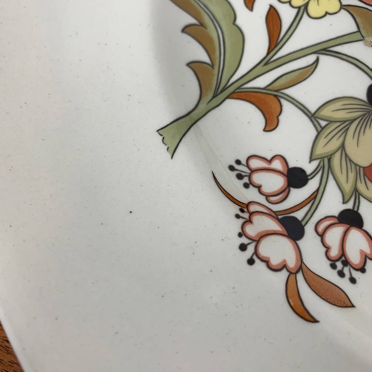 Very large ironstone dish Staffordshire, Burleigh, England