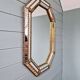 Venetian mirror with brass frames, 1970s-80s