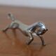 Set of 12 vintage knife rests, in silver metal