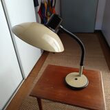 Aluminor metal desk lamp with large deflector