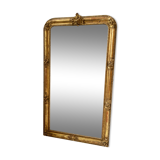 Louis Philippe Flowered Mirror 19th 84x150cm