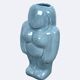 Vase gris gaia