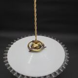 Hanging lamp in opaline