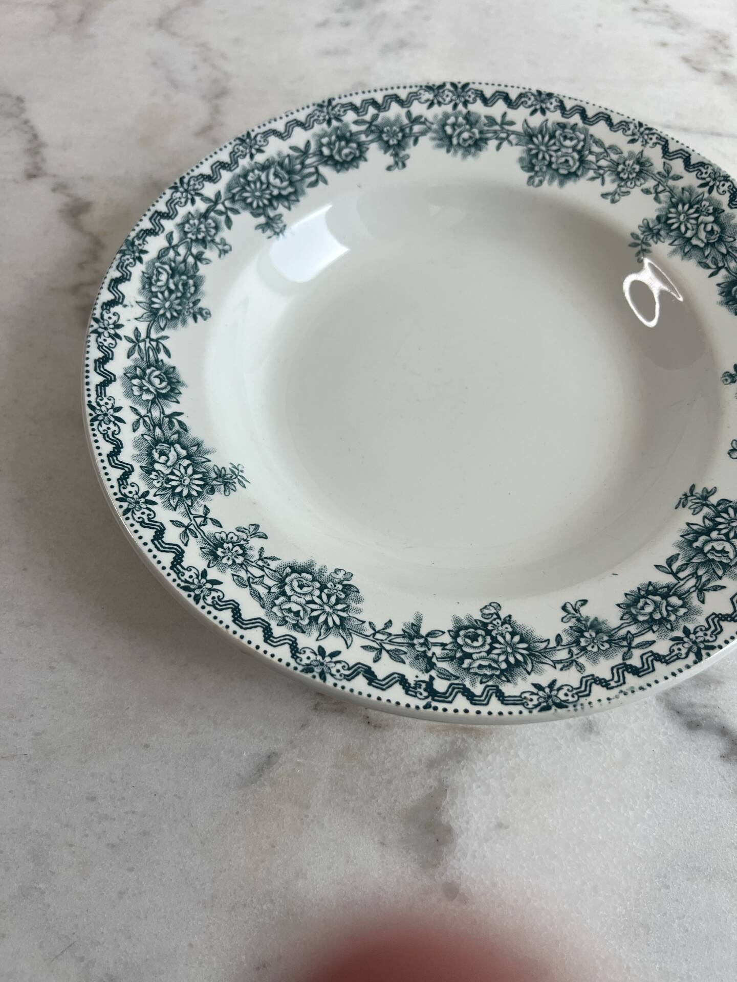 8 assiettes creuses Saint Amand collection Argenton