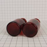 Two bottles of rummaging