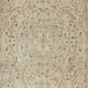 Vintage Turkish Handknotted Wool Rug. Beige Area Carpet for Cozy Farmhouse Interiors