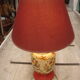 ceramic living room lamp decoration butterflies and flowers