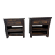 2 bedside tables