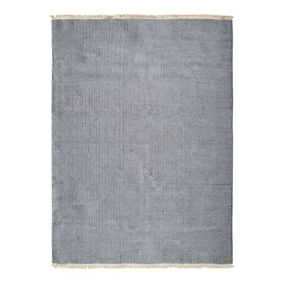 Woven jute rug 160x230 grey