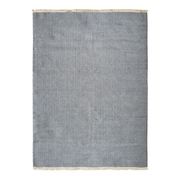 Woven jute rug 160x230 grey