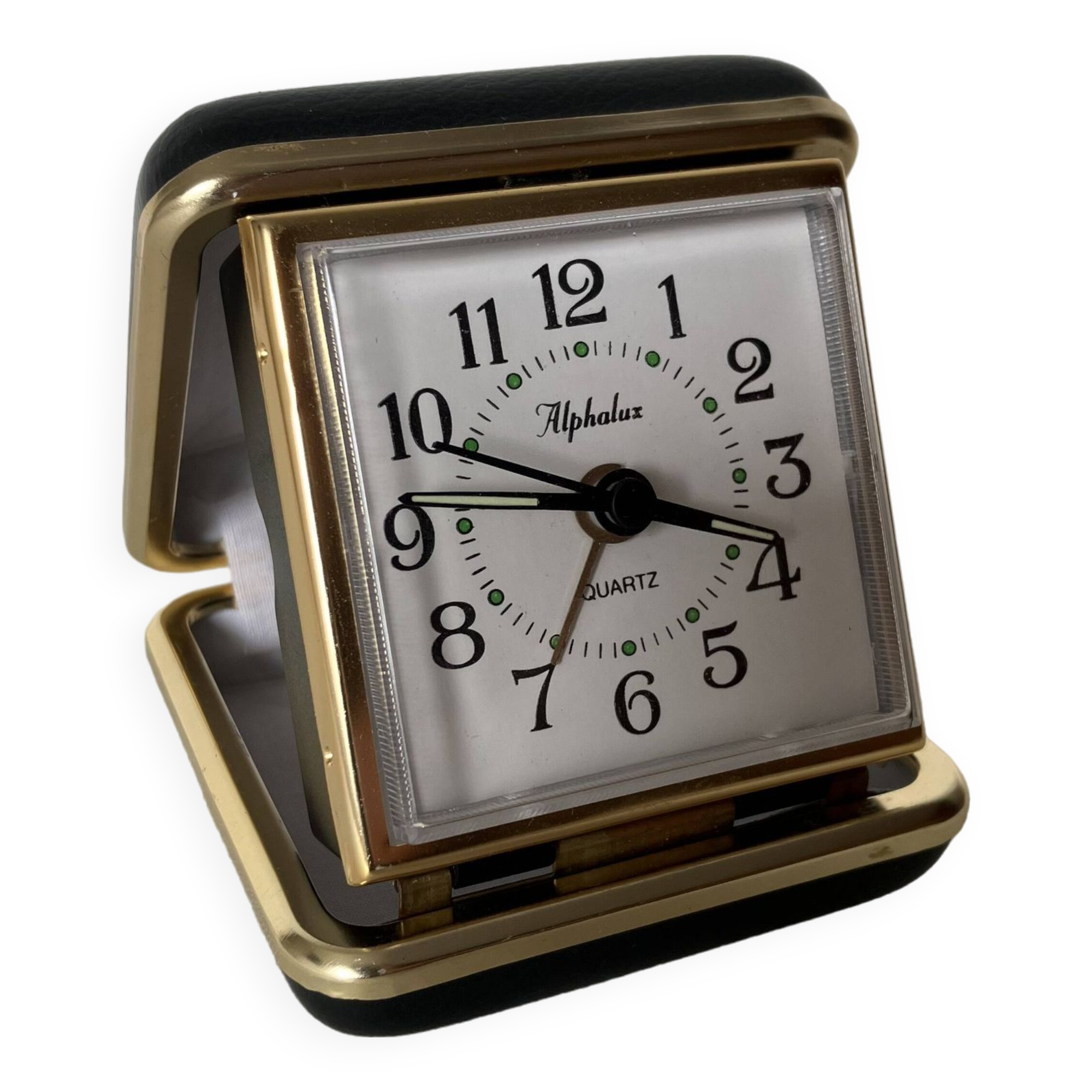 Alphalux Quartz Travel Alarm Clock