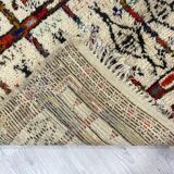 Handmade Moroccan Berber carpet 230 x 167 CM