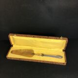 Silver metal pie shovel