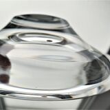 Cendrier en verre d'art design par Kosta