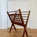 Scandinavian vintage magazine rack