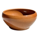 Large stoneware bowl Digoin Grès Pots France brown orange D21