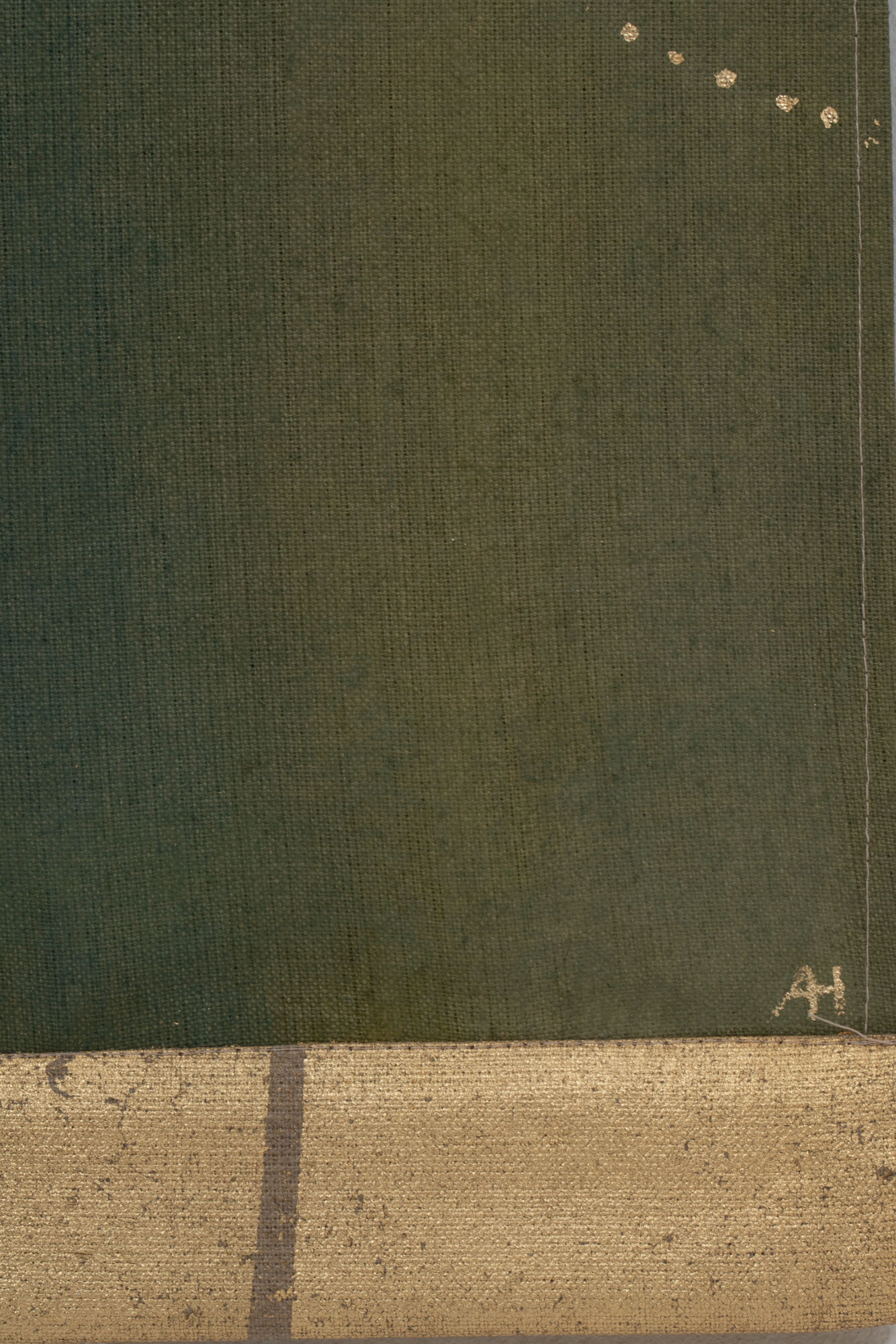 Painted canvas art deco style, contemporary work