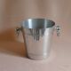 Seau à champagne vintage made in France en aluminium