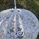 Vintage white pendant light