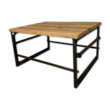 Oak coffee table and machine foot tool singer simanco 1920