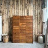 Renovated notary desk with flaps.