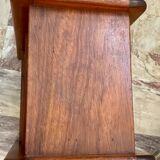 Teak sofa end table 1950 France