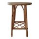 Tabouret vintage rotin