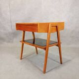 Table TV en chêne Jiràk par Drevotex, Vintage Tchèque 1960