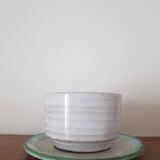 Thistle pattern cup and saucer