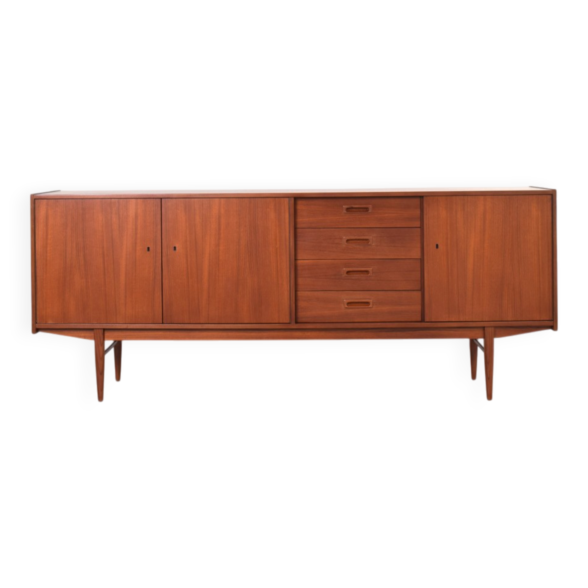 Mid-Century Danish Teak Sideboard, 1960s.