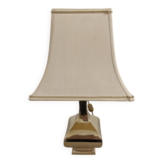 Lampe en laiton massif modèle Aran design Ciangiacomo vers 1970