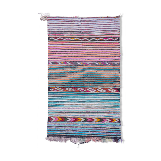 Tapis kilim boucherouite 131x216cm