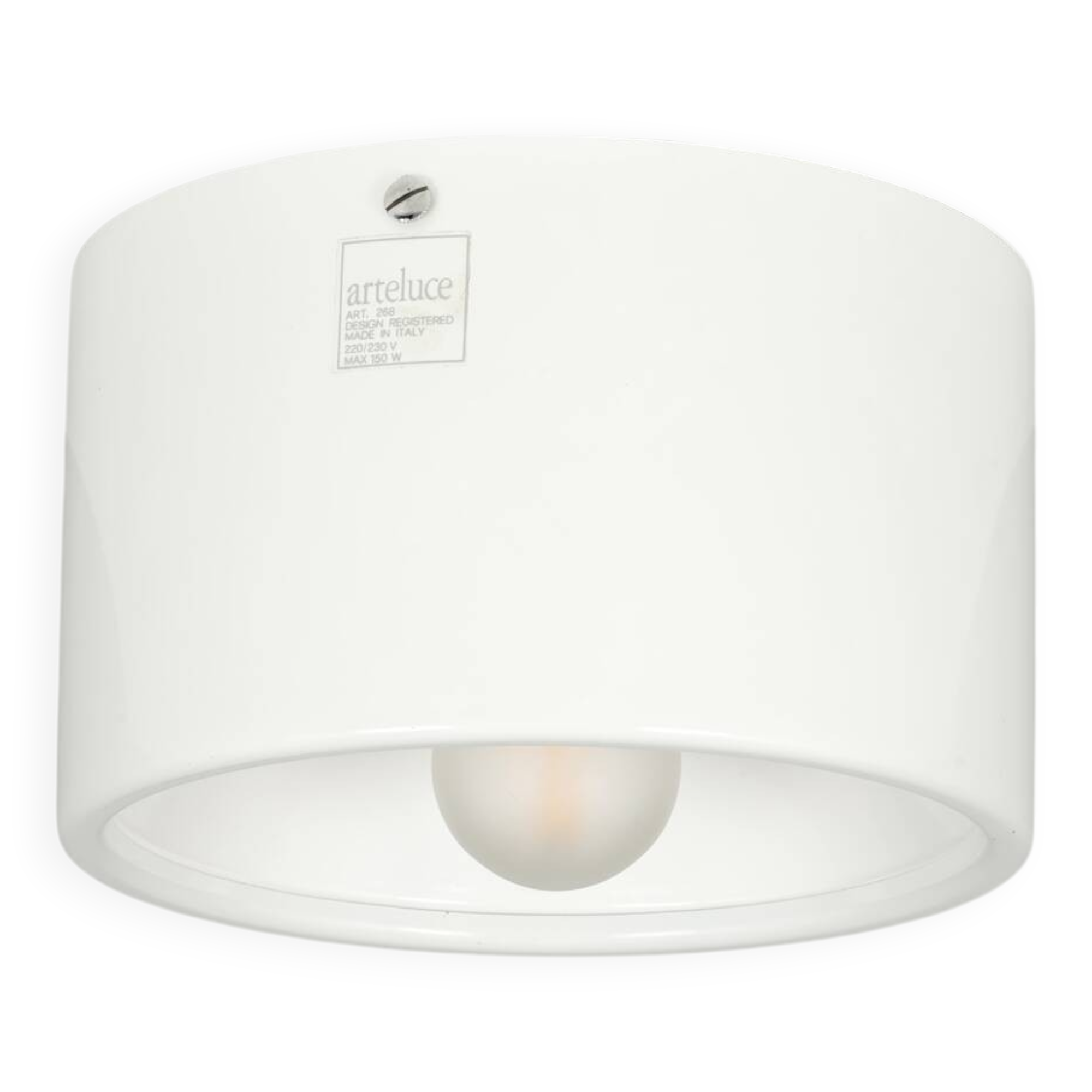 Cini Boeri ceiling light model 268 by Arteluce 1970