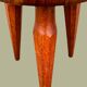 Tripod stool with pencil legs