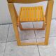 Vintage aldo jacober folding chair from the 70s