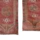 Vintage Turkish Oushak rug 48x106 cm (unique piece)