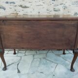 Walnut chippendale desk