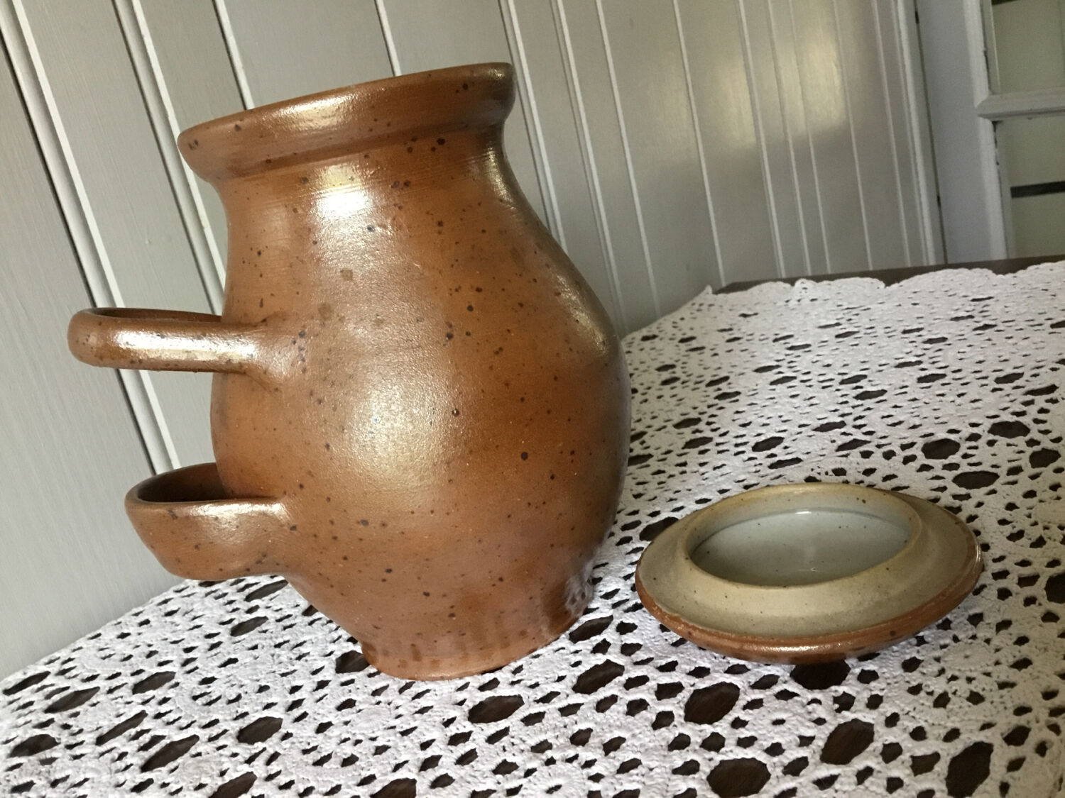 Sandstone pickle pot
