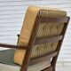 1960s, Danish armchair, furniture wool, beech wood.