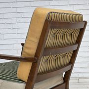 1960s, Danish armchair, furniture wool, beech wood.