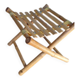 Bamboo fisherman style stool