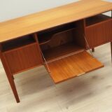 Teak desk, Danish design, 1970s, designer: Gunnar Nielsen, manufacturer: Tibergaard