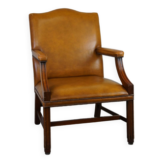 Cow leather Chesterfield Gainsborough chair / desk chair / side chair
