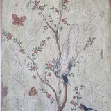 Pair of 18th painted panels and décor