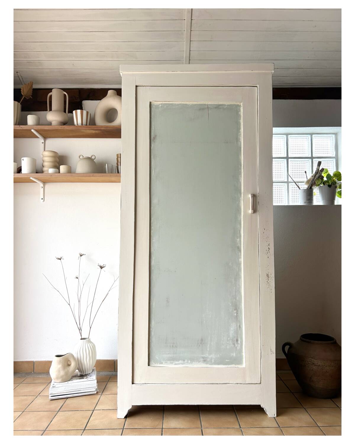 Patinated Parisian wardrobe