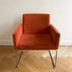Retro Armchair BoConcept Orange Fabric